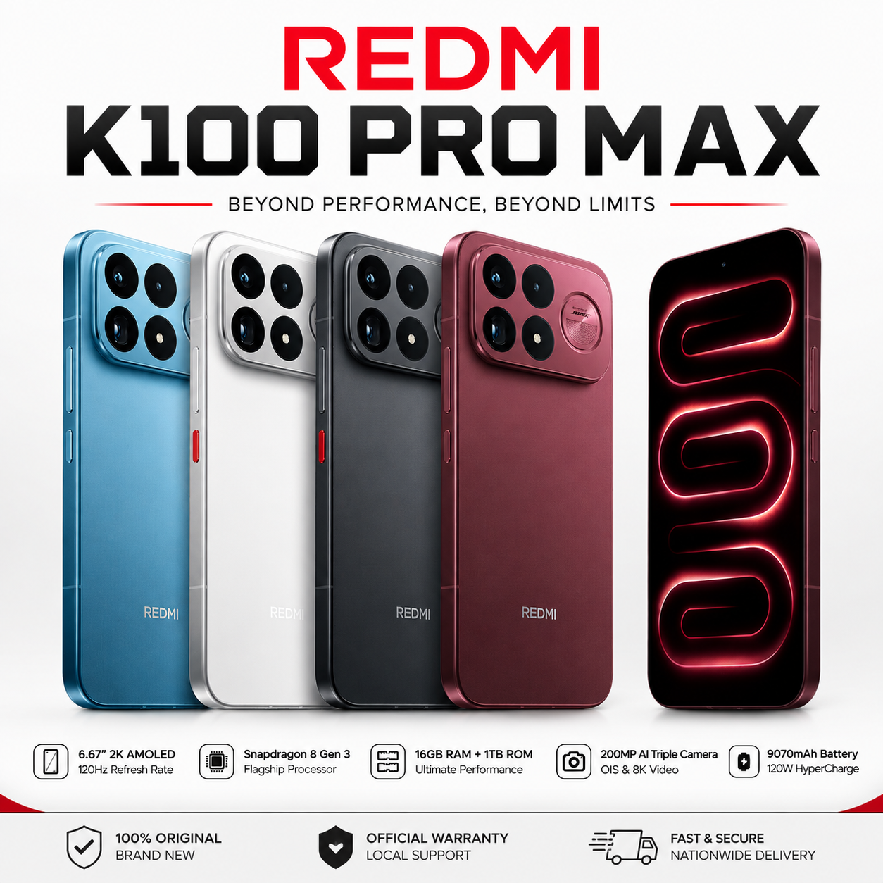 K100 Pro Max 5G